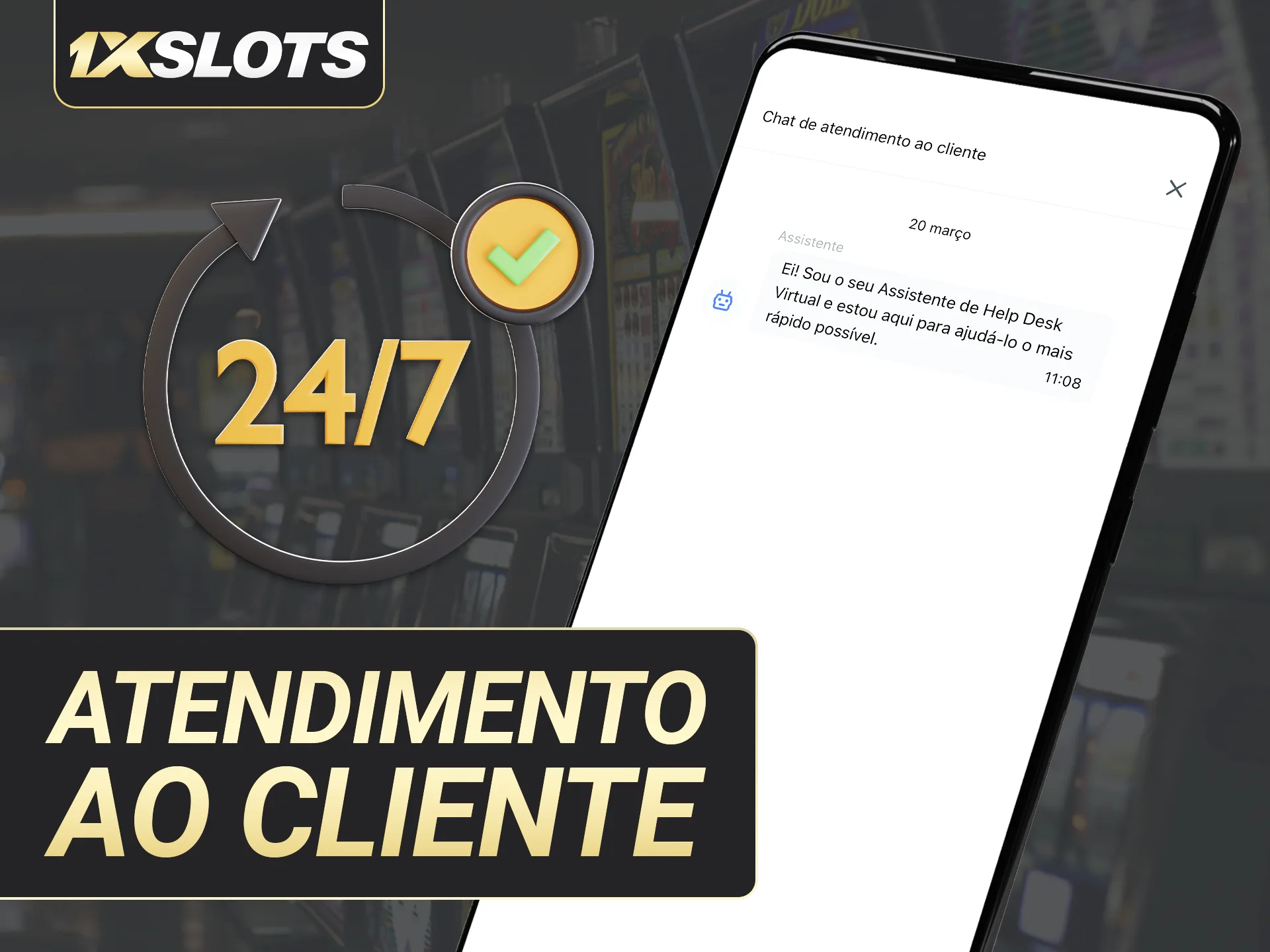 Atendimento ao cliente 1xSlots