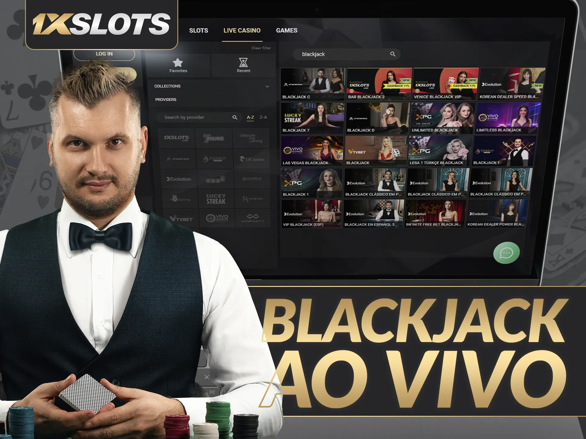 Blackjack ao vivo