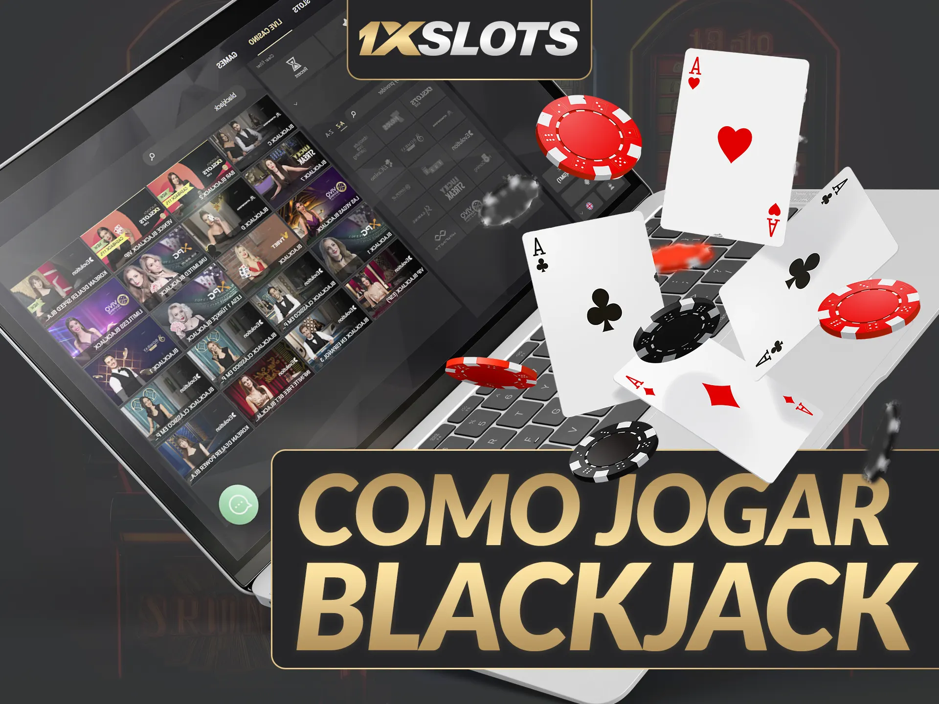 Como jogar blackjack online